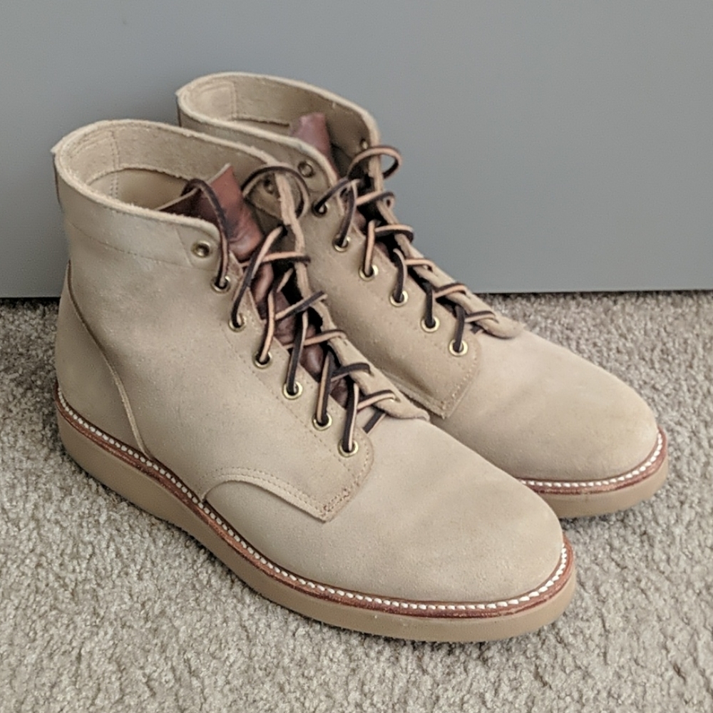 Mark Albert custom desert oasis beige boots USA